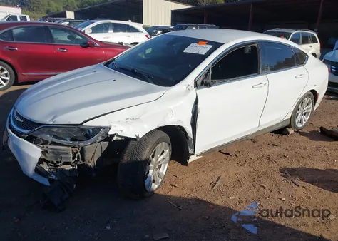 2015 Chrysler 200 Limited z USA, uszkodzony, nr VIN 1C3CCCAB5FN669595